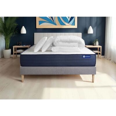 ACTISOM Actiflex LIFE Colchón Gris Almohadas Edredón ACTISOM Actiflex LIFE Colchón Gris Almohadas Edredón
