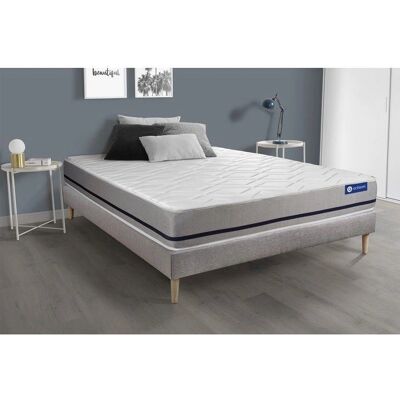 ACTISOM ACTIFLEX SOFT 3-Zonen Hybridbett & Untergestell ACTISOM ACTIFLEX SOFT 3-Zonen Hybridbett & Untergestell