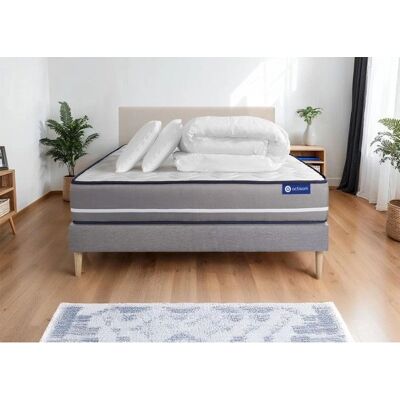Actisom Actiflex Colchón Gris + Juego de Cama Actisom Actiflex Colchón Gris + Juego de Cama