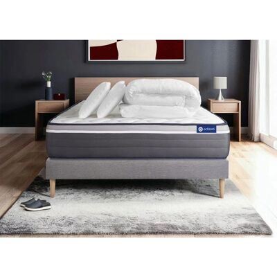 ACTISOM Marca Colchón de látex y espuma de memoria - Juego de cama 160x200cm ACTISOM Marca Colchón de látex y espuma de memoria - Juego de cama 160x200cm