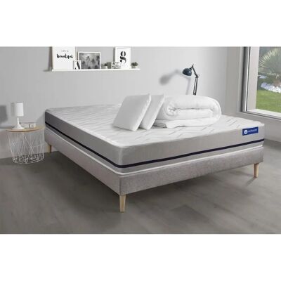 Actisom Komplett Bettset - 180x200cm Latex- und Schaumstoffmatratze Actisom Komplett Bettset - 180x200cm Latex- und Schaumstoffmatratze