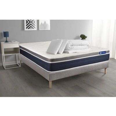 ACTISOM Grau Memory Foam Matratzen-Set - 160x200 - Komfort ACTISOM Grau Memory Foam Matratzen-Set - 160x200 - Komfort