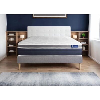 Ensemble Matelas en Mousse à Mémoire ACTISOM 200x200cm - 7 Zones de Confort - Publicité Ensemble Matelas en Mousse à Mémoire ACTISOM 200x200cm - 7 Zones de Confort - Publicité
