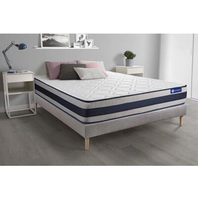 ACTISOM Französische Memory Foam Matratze & Rahmen-Kit - Ergonomischer Support ACTISOM Französische Memory Foam Matratze & Rahmen-Kit - Ergonomischer Support