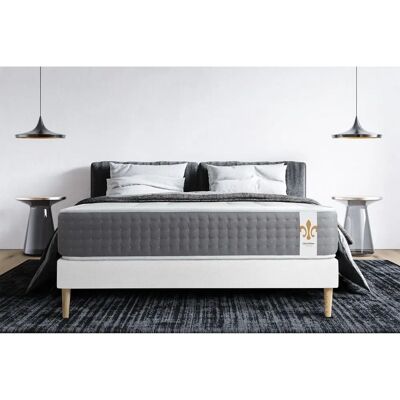Litier Deluxe Vingt-Six 90x200 cm Matelas & Sommier - Ferme - Publicité Litier Deluxe Vingt-Six 90x200 cm Matelas & Sommier - Ferme - Publicité