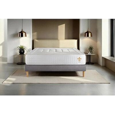 Litier Deluxe Matelas Vingt-Quatre 160x200cm Gris - Publicité Litier Deluxe Matelas Vingt-Quatre 160x200cm Gris - Publicité