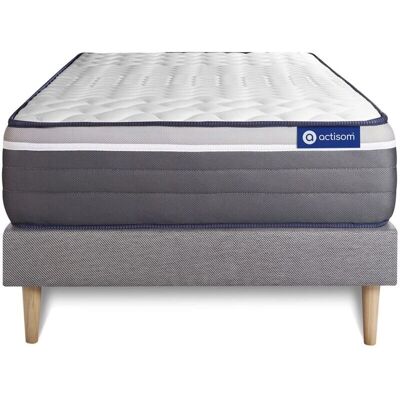 ACTISOM ACTIFLEX PLUS 80x190 Colchón de Espuma con Memoria y Base de Cama ACTISOM ACTIFLEX PLUS 80x190 Colchón de Espuma con Memoria y Base de Cama