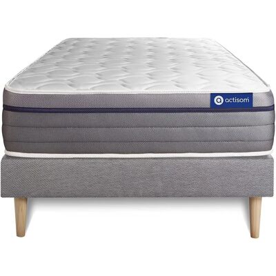 ACTISOM Ensemble matelas à mémoire de forme et sommier - 120x190 - Publicité ACTISOM Ensemble matelas à mémoire de forme et sommier - 120x190 - Publicité
