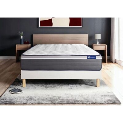 Ensemble Matelas Latex et Sommier Blanc ACTISOM - Publicité Ensemble Matelas Latex et Sommier Blanc ACTISOM - Publicité