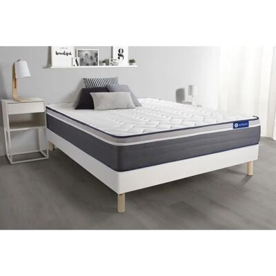 ACTISOM ACTILATEX PLUS 80x190 Colchón de Látex y Espuma Viscoelástica - Juego de Cama ACTISOM ACTILATEX PLUS 80x190 Colchón de Látex y Espuma Viscoelástica - Juego de Cama