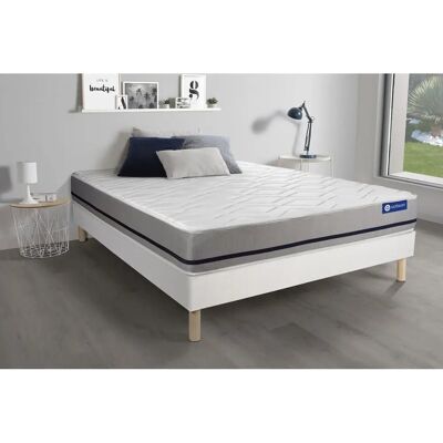 Juego de Colchón ACTISOM 80x190cm Láttex Espuma Memoria 3 Zonas Juego de Colchón ACTISOM 80x190cm Láttex Espuma Memoria 3 Zonas