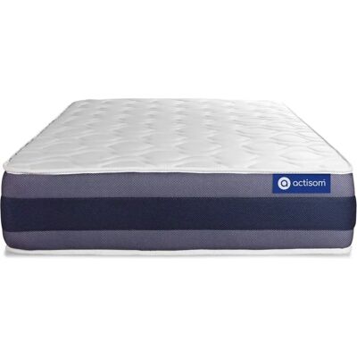 Matelas hybride Morpho Actisom - 24cm - 120x200 - Zones de confort réversibles - Publicité Matelas hybride Morpho Actisom - 24cm - 120x200 - Zones de confort réversibles - Publicité