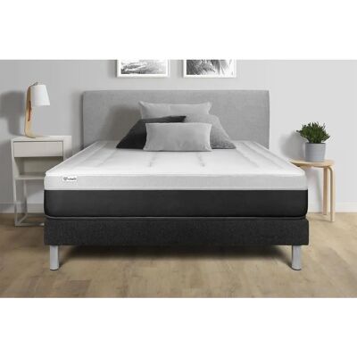 Base de cama híbrida negra Vitalit - 160x200 Base de cama híbrida negra Vitalit - 160x200