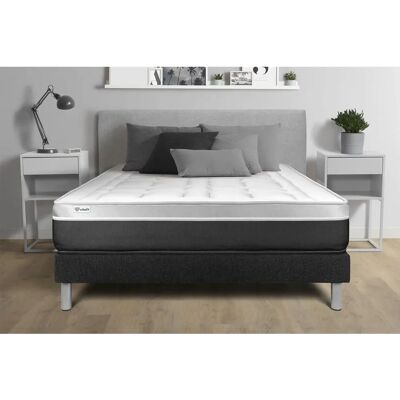 Conjunto de Cama y Somier VITALIT - Espuma Viscoelástica, 180x200cm Conjunto de Cama y Somier VITALIT - Espuma Viscoelástica, 180x200cm