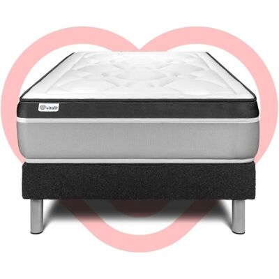 Cama Vitalit con espuma viscoelástica 90x190 - Cama y Colchón Cama Vitalit con espuma viscoelástica 90x190 - Cama y Colchón