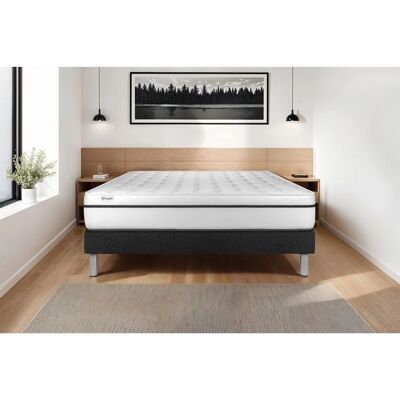 Conjunto de cama VITALIT con colchón viscoelástico - 180x220cm Conjunto de cama VITALIT con colchón viscoelástico - 180x220cm