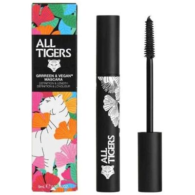 All Tigers Mascara 916 - Allungamento & Ricci Vegan All Tigers Mascara 916 - Allungamento & Ricci Vegan