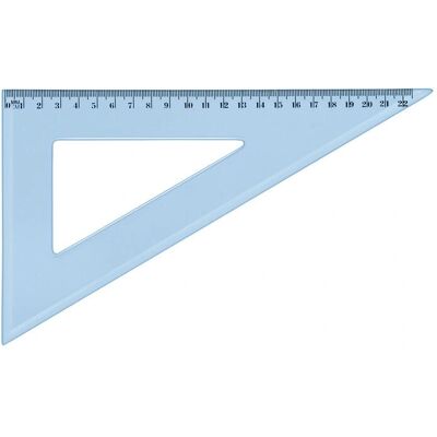 Règle en Plastique Bleu Clair Wonday FTS750162 220mm - Règle - Publicité Règle en Plastique Bleu Clair Wonday FTS750162 220mm - Règle - Publicité