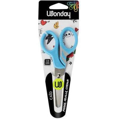 Wonday - FCI130182 - Bleu - 13cm - scissors - Publicité Wonday - FCI130182 - Bleu - 13cm - scissors - Publicité