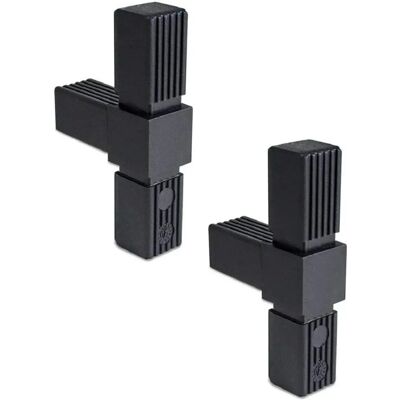 CYCLINGCOLORS T-connector - 30mm x 2mm - for square tube, 3-way connection CYCLINGCOLORS T-connector - 30mm x 2mm - for square tube, 3-way connection