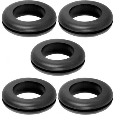 CYCLINGCOLORS - PASSACAVO - Zwart - Rubber - Grommet CYCLINGCOLORS - PASSACAVO - Zwart - Rubber - Grommet
