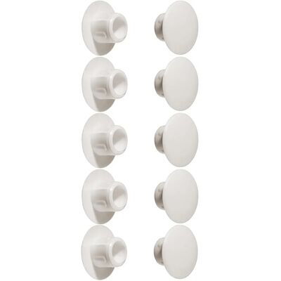CYCLINGCOLORS - Hole Caps - White - Ø5mm - Capsules plastiques - Publicité CYCLINGCOLORS - Hole Caps - White - Ø5mm - Capsules plastiques - Publicité