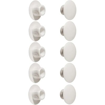 CYCLINGCOLORS - Ø8.5mm Wit - Kunststofdop CYCLINGCOLORS - Ø8.5mm Wit - Kunststofdop