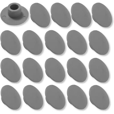 CYCLINGCOLORS - M8 - gris - plastique - Capuchon de vis - Publicité CYCLINGCOLORS - M8 - gris - plastique - Capuchon de vis - Publicité