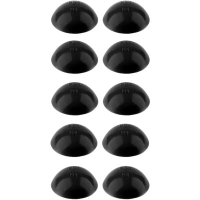 CYCLINGCOLORS - Coprivite 14mm - Nero - Plastica - Coperchio vite CYCLINGCOLORS - Coprivite 14mm - Nero - Plastica - Coperchio vite