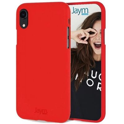 Coque en silicone Jaym pour iPhone SE/7/8 - Rouge - Publicité Coque en silicone Jaym pour iPhone SE/7/8 - Rouge - Publicité