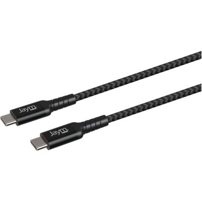 Câble USB-C Ultra renforcé 2,5m JAYM - Charge Rapide - Garantie à Vie - Publicité Câble USB-C Ultra renforcé 2,5m JAYM - Charge Rapide - Garantie à Vie - Publicité
