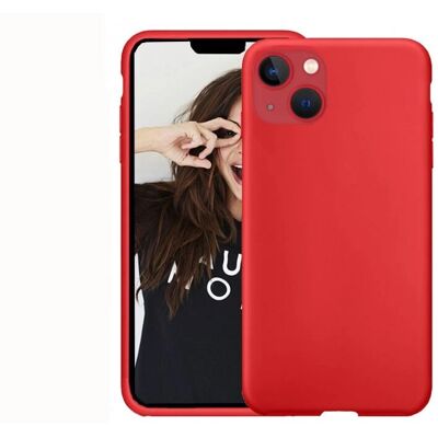Apple iPhone 12 Mini Silikonhülle - Rot Apple iPhone 12 Mini Silikonhülle - Rot
