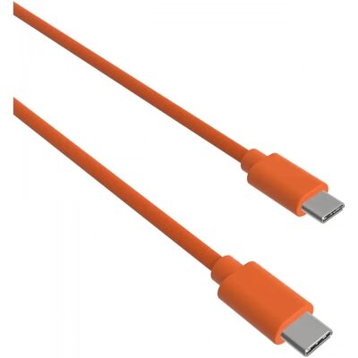 Câble USB-C à USB-C Jaym 3A - Orange - Résistant & Transfert rapide Câble USB-C à USB-C Jaym 3A - Orange - Résistant & Transfert rapide