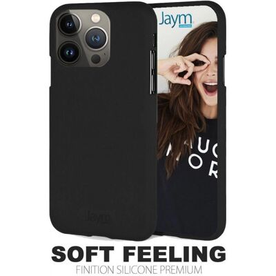 JAYM iPhone 14 Pro Max Schwarze Silikonhülle - Schutz & Langlebigkeit JAYM iPhone 14 Pro Max Schwarze Silikonhülle - Schutz & Langlebigkeit