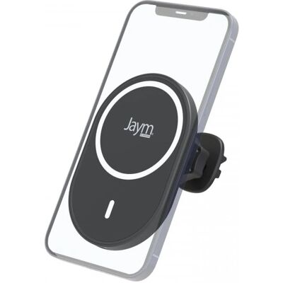 Jaym MagSafe 15W Magnetic Smartphone Car Holder - Wireless Charging Jaym MagSafe 15W Magnetic Smartphone Car Holder - Wireless Charging