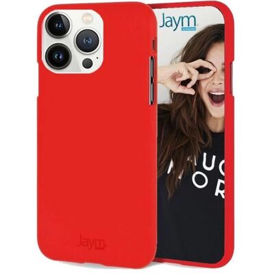 Jaym iPhone 15 Pro Max Rot Soft Feeling Hülle - Smartphone Hülle Jaym iPhone 15 Pro Max Rot Soft Feeling Hülle - Smartphone Hülle