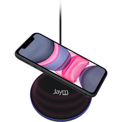 Chargeur sans fil Jaym Qi 15W - Rapide, Élégant, Universel Chargeur sans fil Jaym Qi 15W - Rapide, Élégant, Universel