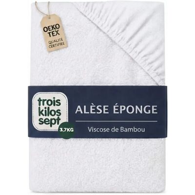 Trois Kilos Sept - Alèse éponge - 50x80 cm - bamboo - alèse de lit - Publicité Trois Kilos Sept - Alèse éponge - 50x80 cm - bamboo - alèse de lit - Publicité