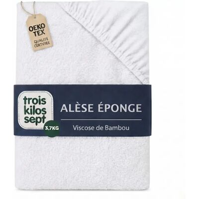 Trois Kilos Sept - Alèse éponge bamboo - 40 x 80 cm - Fitted Sheet Trois Kilos Sept - Alèse éponge bamboo - 40 x 80 cm - Fitted Sheet