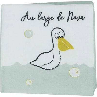 Nova - Trois Kilos Sept Livre d'éveil en tissu - popeline de coton - Miroir - Jouet pour bébé Nova - Trois Kilos Sept Livre d'éveil en tissu - popeline de coton - Miroir - Jouet pour bébé