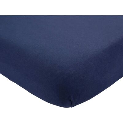 Trois Kilos Sept Marine Katoenen Fitted Sheet Trois Kilos Sept Marine Katoenen Fitted Sheet