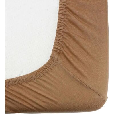 Trois Kilos Sept - Drap housse coton - Camel - Fitted sheet Trois Kilos Sept - Drap housse coton - Camel - Fitted sheet
