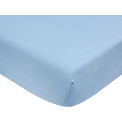 Trois Kilos Sept - Drap housse coton ciel - Fitted sheet Trois Kilos Sept - Drap housse coton ciel - Fitted sheet