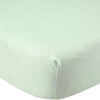 Drap housse en coton Nova - 60x120cm - Doux & Élastique - Publicité Drap housse en coton Nova - 60x120cm - Doux & Élastique - Publicité