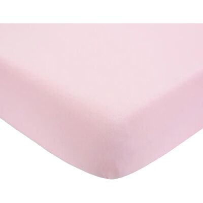 Trois Kilos Sept - Drap housse coton - Rosa - Fitted sheet Trois Kilos Sept - Drap housse coton - Rosa - Fitted sheet