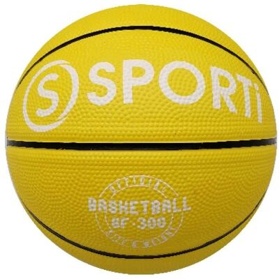 Ballon SPORTI Basketball Taille 3 - Basketball - Publicité Ballon SPORTI Basketball Taille 3 - Basketball - Publicité