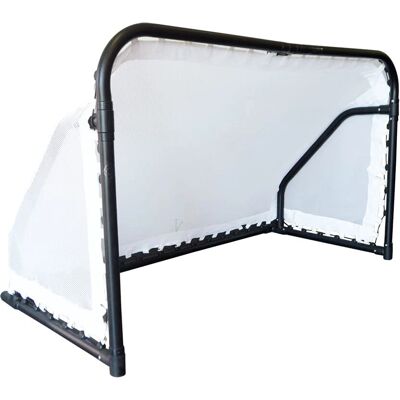 Sportifrance Mini Klappbares Fußballtor 120x80x60 - Grau/Schwarz - Fußballtor Sportifrance Mini Klappbares Fußballtor 120x80x60 - Grau/Schwarz - Fußballtor