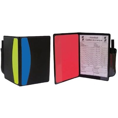 SPORTI Handball Schiedsrichterset - Schwarz/Rot SPORTI Handball Schiedsrichterset - Schwarz/Rot
