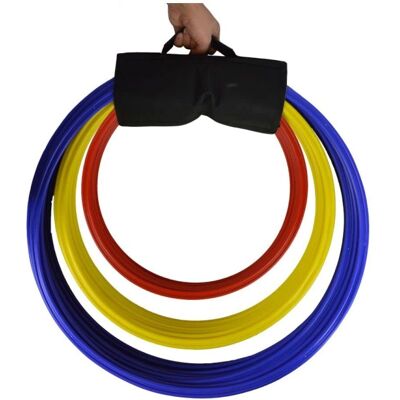 SPORTI FRANCE Hoop Kit - Flat Fitness Rings & Stand SPORTI FRANCE Hoop Kit - Flat Fitness Rings & Stand