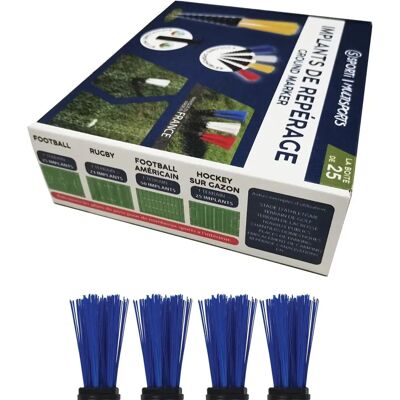 Marcatori SPORTI FRANCE - 25 Blu - Segnalazione Linea o Zona Marcatori SPORTI FRANCE - 25 Blu - Segnalazione Linea o Zona